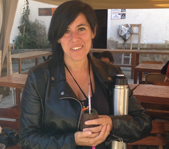 María Eugenia Sarrias. Foto: Mabel Franco