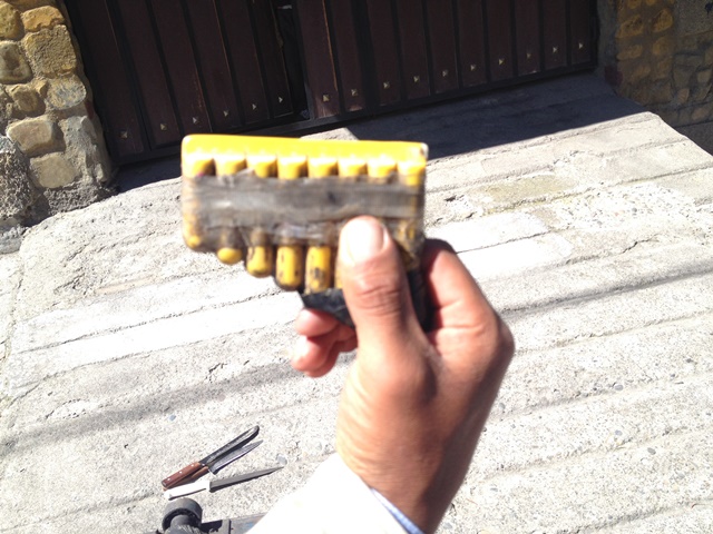 La "zampoña" del afilador.