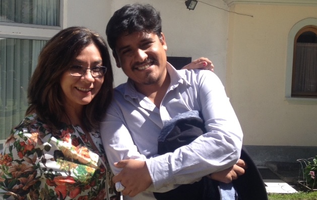 Tania y Ralp. Foto Mabel Franco