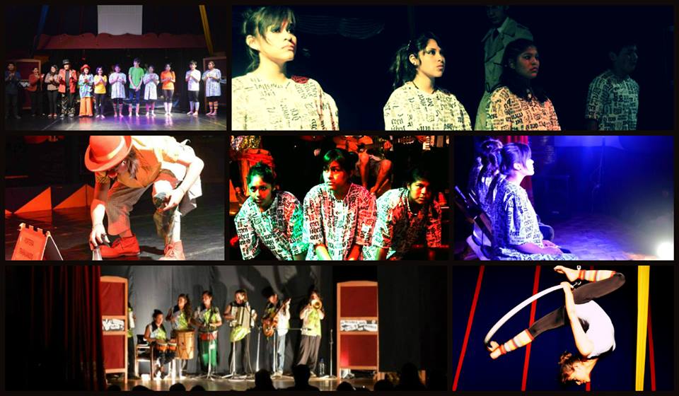 Imágenes de la obra "Recreo".