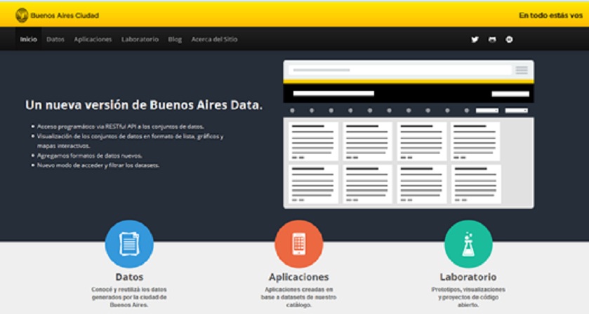 Screen shot de http://data.buenosaires.gob.ar/ 