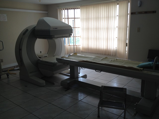 Gammacámara adquirida en 2007, la más moderna de las tres que posee el INMN. Foto: Mabel Franco.