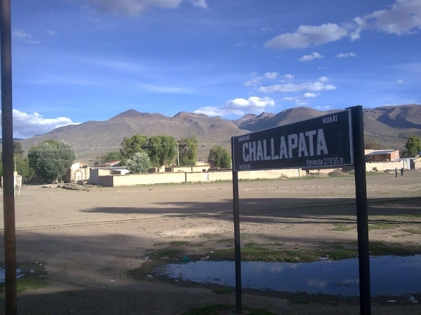 Ingreso a Challapata.