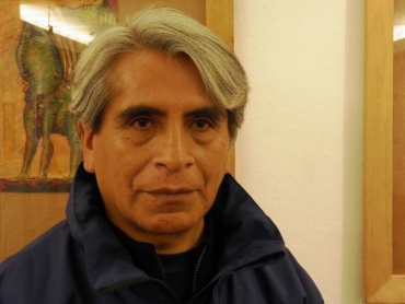 El acuerelísta Mario Conde en una foto del archivo del Museo del Aparapita.