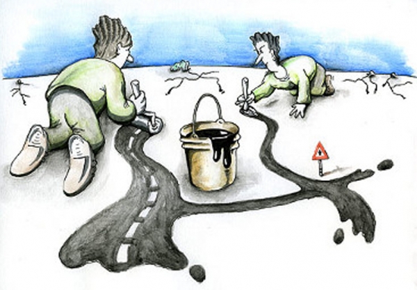 Historieta sobre OpenStreetMap