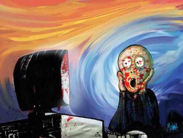 Violencia en las redes.