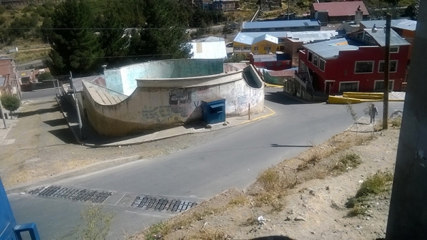 Vista panorámica del Teatrín de Achachicala FOTO: Carla Hannover