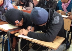 Estudiantes de ingeniería de alimentos, Unibol..