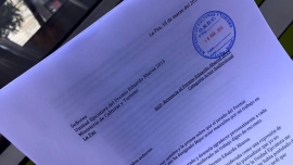 Carta sellada por Culturas.