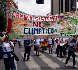 Marcha por el clima exige cambiar la ruta del desarrollo