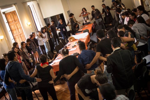 Mesa de trabajo de Culturas en Movimiento.