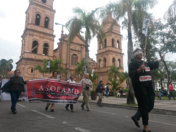 Marcha antidictadura recuerda que ya son 44 años sin justicia