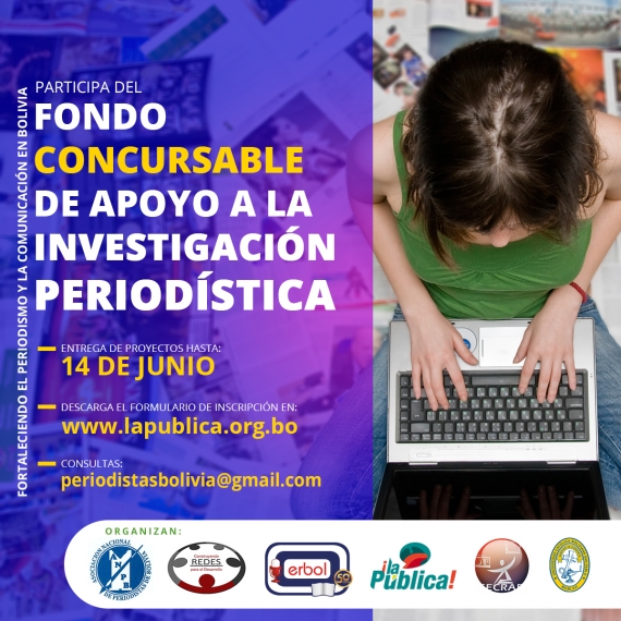 Bases: Fondo Concursabe de Apoyo a la Investigación Periodística