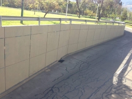 Cochabamba: Murales de arte urbano en el puente Cobija son borrados