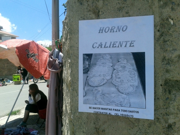 Preparando la llegada de los difuntos