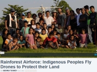 En la Amazonia peruana, indígenas usan drones para proteger su territorio.